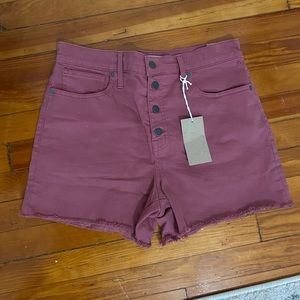 Madewell High Rise Shorts